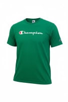 CHAMPION GRAFFIC TEE CLASSIC GREEN MEN PRE OWNED