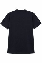 CHAMPION GRAFFIC TEE MINIMAL BLACK UNISEX PRE OWNED S