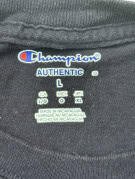 CHAMPION T SHIRT GRAFICA COLLEGIATE NAVY UOMO PRE OWNED L