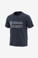 CHAMPION GRAPHIC T SHIRT VINTAGE COLLEGIATE ΝΑΥΤΙΚΟ ΜΠΛΕ ΑΝΤΡΙΚΟ PRE OWNED XL