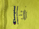 CHAMPION GRAPHIC TEE LEMON MENS PRE OWNED XL