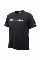 CHAMPION GRAPHIC TEE BLACK MEN PRE OWNED XL
