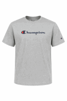 CHAMPION GRAPHIC TEE MINIMAL GREY ΑΝΤΡΙΚΟ PRE OWNED L