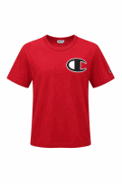 CHAMPION GRAPHIC TEE RED ΑΝΤΡΙΚΟ PRE OWNED S