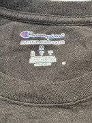 CHAMPION GRAPHIC TEE STREETWEAR NERO UOMO PRE OWNED M