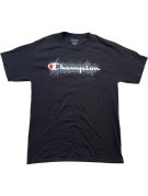 CHAMPION GRAPHIC TEE STREETWEAR NERO UOMO PRE OWNED M