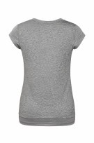 CHAMPION ΓΥΝΑΙΚΕΙΟ T SHIRT GRAPHIC GREY PRE OWNED SMALL