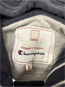 CHAMPION HOODIE L - Navy - Κλασικό Λογότυπο - Streetwear
