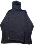 CHAMPION HOODIE ΜΕ LOGO ΜΑΥΡΟ UNISEX XL
