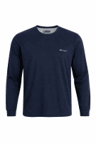CHAMPION LONGSLEEVE T SHIRT MINIMAL NAVY ΑΝΤΡΙΚΟ PRE OWNED XL
