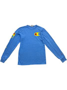 Champion Longsleeve T-Shirt Vintage Big Logo Μπλε Unisex S