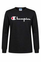 CHAMPION LONGSLEEVE TEE MINIMAL BLACK ΑΝΤΡΙΚΟ PRE OWNED S