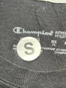 CHAMPION LONGSLEEVE TEE MINIMAL BLACK ΑΝΤΡΙΚΟ PRE OWNED S