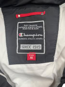 Champion Long Puffer Jacket Casual Logo Black Women’s M