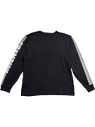 CHAMPION Maglia a maniche lunghe 90s con logo Spellout nera UNISEX taglia L