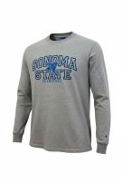 CHAMPION ΜΑΚΡΥΜΑΝΙΚΗ ΜΠΛΟΥΖΑ COLLEGIATE ΓΚΡΙ ΑΝΤΡΙΚΟ PRE OWNED M
