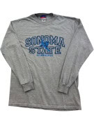 CHAMPION ΜΑΚΡΥΜΑΝΙΚΗ ΜΠΛΟΥΖΑ COLLEGIATE ΓΚΡΙ ΑΝΤΡΙΚΟ PRE OWNED M