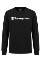 CHAMPION ΜΠΛΟΥΖΑ ΜΑΚΡΥΜΑΝΙΚΗ LOGO ΜΑΥΡΟ ΑΝΤΡΙΚΟ PRE OWNED S