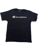 CHAMPION T-SHIRT BLACK MEN'S M pre-owned