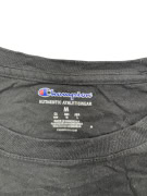 CHAMPION T-SHIRT BLACK MEN'S M pre-owned