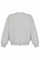 90s CHAMPION ΜΠΟΥΦΑΝ BOMBER ΜΙΝΙΜΑΛ ΑΝΟΙΧΤΟ ΓΚΡΙ ΑΝΤΡΙΚΟ PRE OWNED L