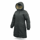 Champion Giacca Parka Vintage con Logo Grigio Scuro Unisex M