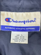 Champion Giacca Puffer con logo vintage nera da uomo L