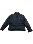 Champion Giacca Puffer con logo vintage nera da uomo L