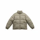 Champion Giubbotto Puffer Vintage con Logo Beige da Uomo S