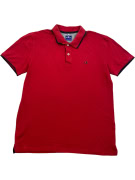 Champion Polo T-Shirt Classic Logo Κόκκινο UNISEX L