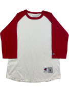 CHAMPION RAGLAN GRAPHIC TEE ΑΘΛΗΤΙΚΟ ΚΟΚΚΙΝΟ ΛΕΥΚΟ ΑΝΤΡΙΚΟ PRE OWNED M