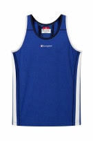 CHAMPION SLEEVELESS TANK TOP MINIMAL ΜΠΛΕ ΑΝΔΡΙΚΟ PRE OWNED M