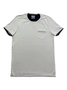CHAMPION T-SHIRT AMERICAN CLASSICS POCKET ΛΕΥΚΟ ΑΝΔΡΙΚΟ S