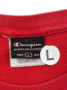 CHAMPION T SHIRT GRAPHIC SPORTSWEAR ΚΟΚΚΙΝΟ ΑΝΤΡΙΚΟ PRE OWNED L