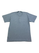 CHAMPION T-SHIRT HENLEY VINTAGE ΛΟΓΟΤΥΠΟ ΜΠΛΕ ΜΕΛΑΝΖΕ ΑΝΔΡΙΚΟ M