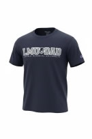 CHAMPION T-SHIRT LMU DAD UNIVERSITY LOGO NAVY BLUE UNISEX M