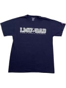 CHAMPION T-SHIRT LMU DAD UNIVERSITY LOGO NAVY BLUE UNISEX M