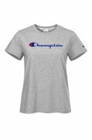 CHAMPION T SHIRT MINIMAL ΓΚΡΙ ΓΥΝΑΙΚΕΙΟ PRE OWNED M