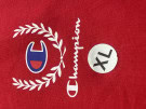 CHAMPION T SHIRT MINIMAL ΚΟΚΚΙΝΟ UNISEX PRE OWNED XL