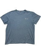 CHAMPION T SHIRT MINIMAL WASHED BLUE UOMO PRE OWNED XL
