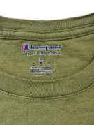 CHAMPION T SHIRT MINIMAL OLIVA UOMO PRE OWNED M