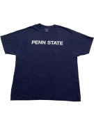CHAMPION T-SHIRT PENN STATE SPELLOUT & BACK LOGO ΜΠΛΕ UNISEX XL