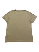CHAMPION T-SHIRT SCRIPT EMBROIDERED LOGO ΚΑΦΕ/BEIGE ΑΝΔΡΙΚΟ L