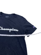 CHAMPION T SHIRT SPELL OUT ΜΑΥΡΟ ΓΥΝΑΙΚΕΙΟ PRE OWNED L