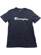 CHAMPION T SHIRT SPELL OUT ΜΑΥΡΟ ΓΥΝΑΙΚΕΙΟ PRE OWNED L