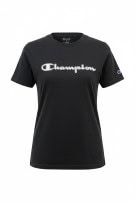 CHAMPION T SHIRT SPELL OUT ΜΑΥΡΟ ΓΥΝΑΙΚΕΙΟ PRE OWNED L