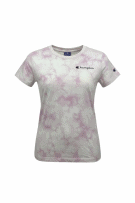 Champion Tie-Dye Logo T-Shirt White Pink Women’s S