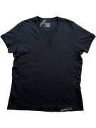 CHAMPION T-Shirt V-Neck Athletic Black Men’s M