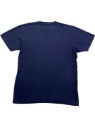 CHAMPION T-SHIRT VINTAGE SMALL LOGO BLUE MEN'S XL