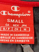 CHAMPION GIACCA TRACK SPORTSWEAR NERA UNISEX PRE OWNED S